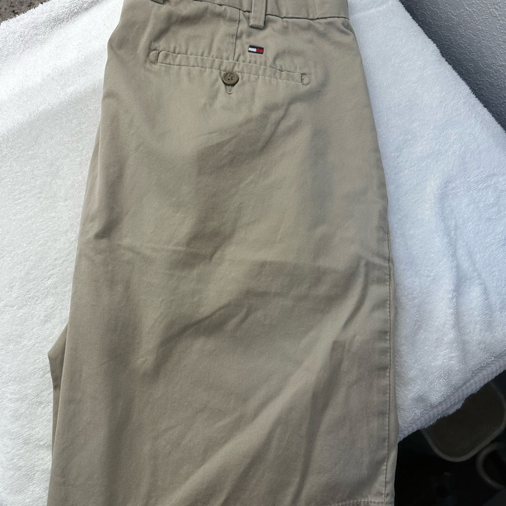 Vintage Tommy Hilfiger Khaki Shorts Beige Men’s Size 38